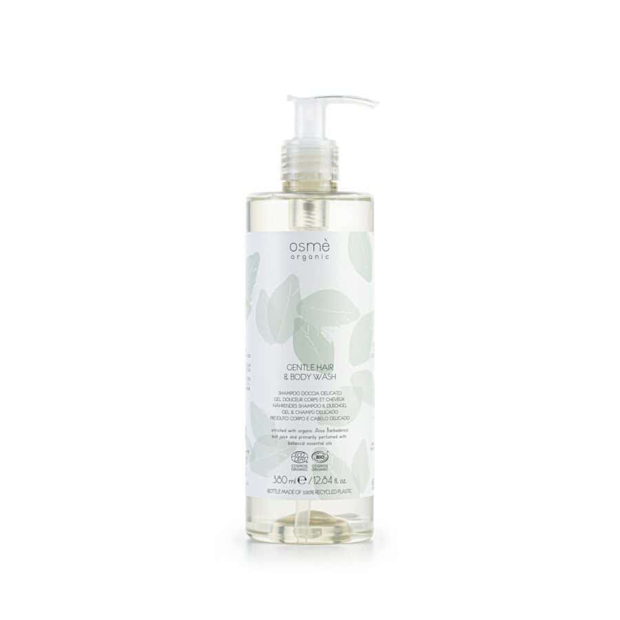 Osmè hair and body wash in a 380 ml refillable bottle