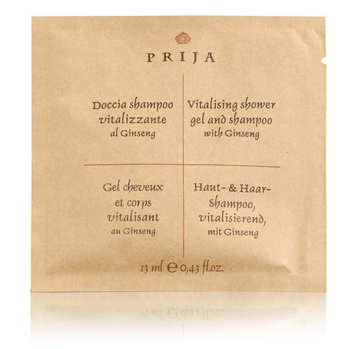 Vitalising and with ginseng, in sachet 13 ml, Prija