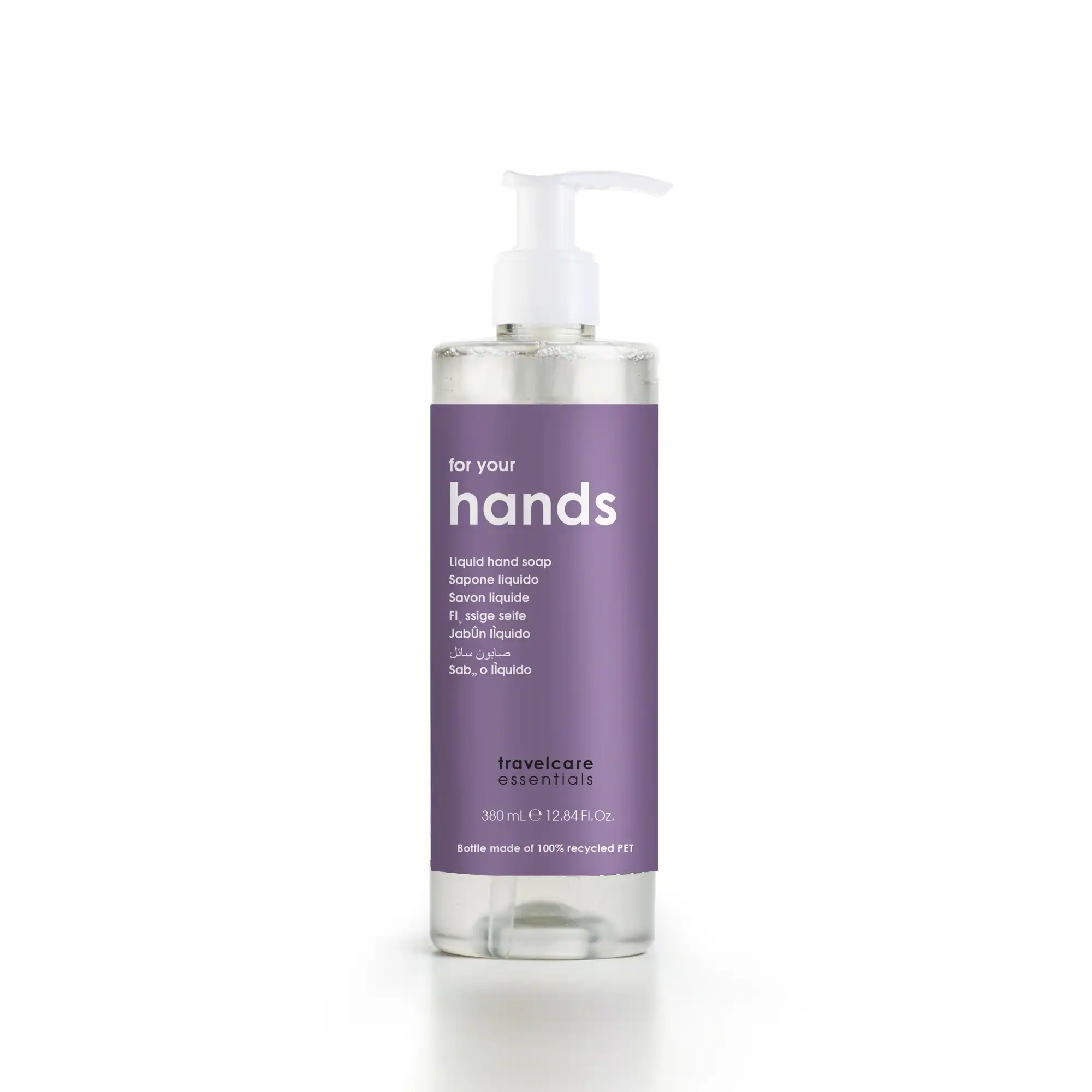Sapone Liquido Travelcare Essential ricaricabile per Hotel