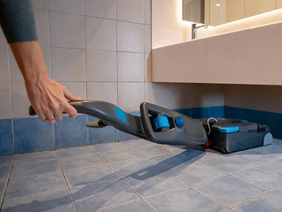 LP2 PRO swivel joint and low cleaning head